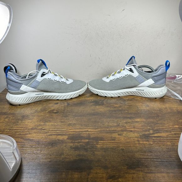 Ecco ATH-1FM Lace up Grey sneakers Men's Size 10 - 10.5 - Picture 5 of 8